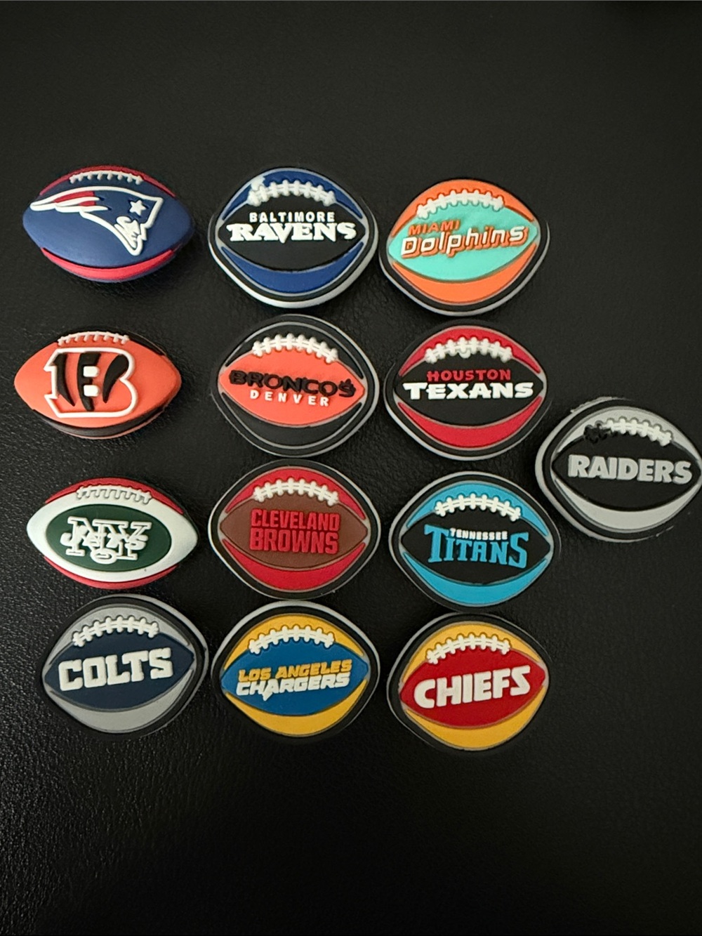 NFL Croc Charm Lot